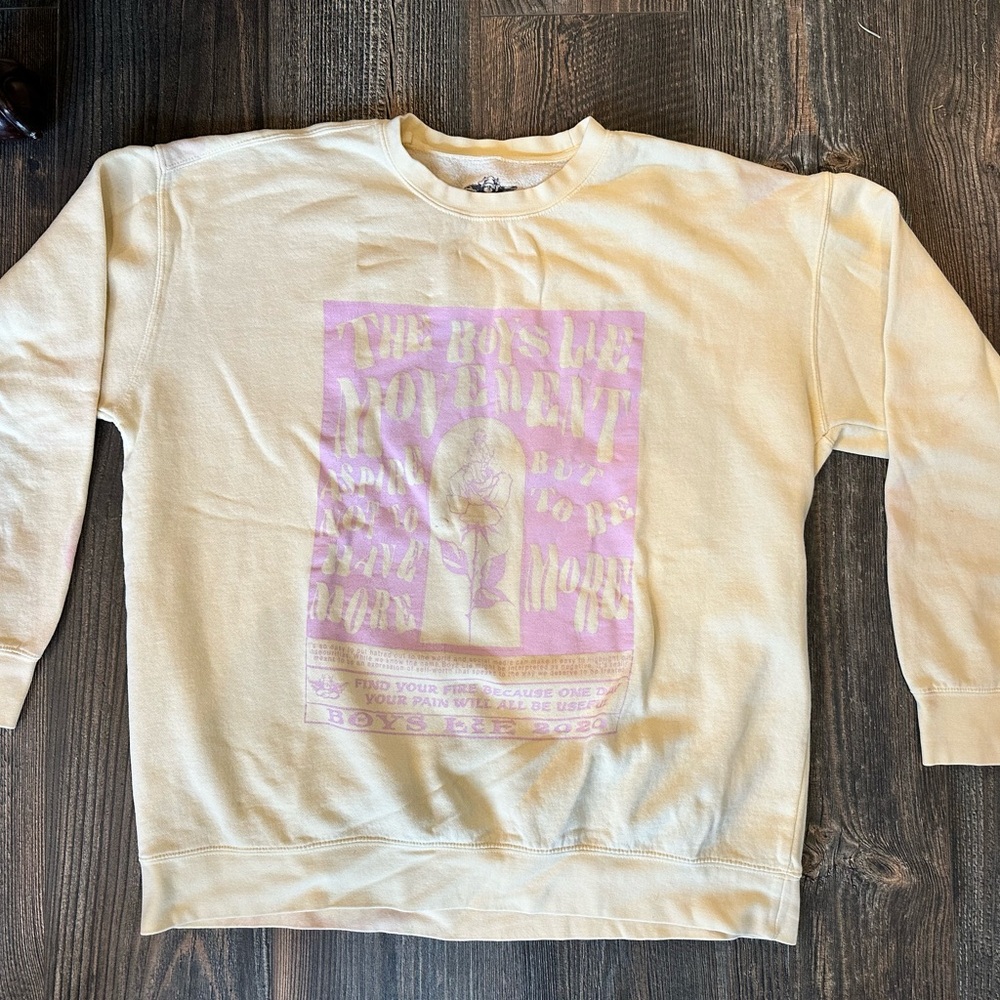 Boys Lie Women’s Sweatshirt O/S